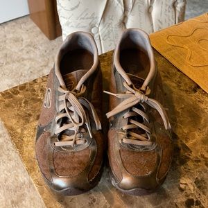 Skechers Dark Brown Shoes